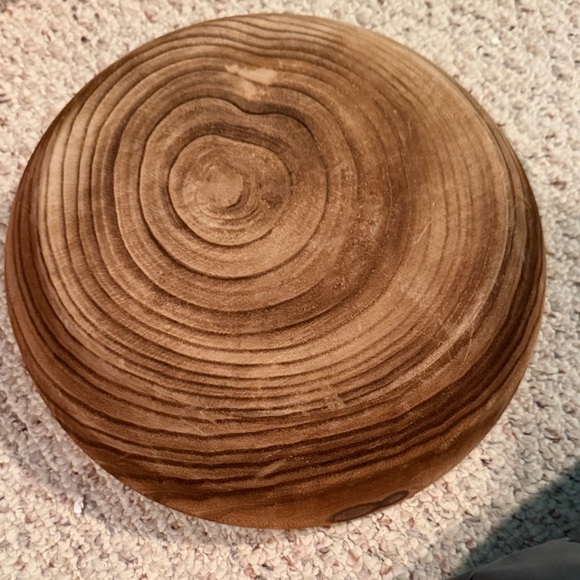 Natural Wood Grain Bowl - Picture 2 of 5